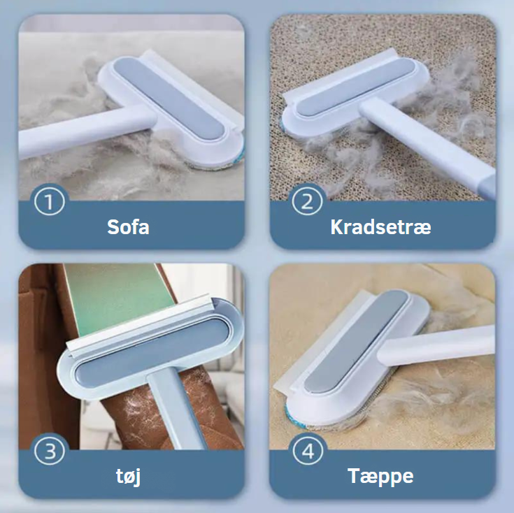 EasyClean Pro™ | Hår- og støvfri på sekunder!