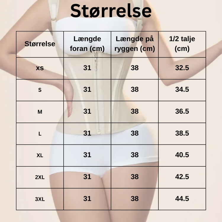 RygStøtte™ | Shapewear-vest til støtte af talje og ryg