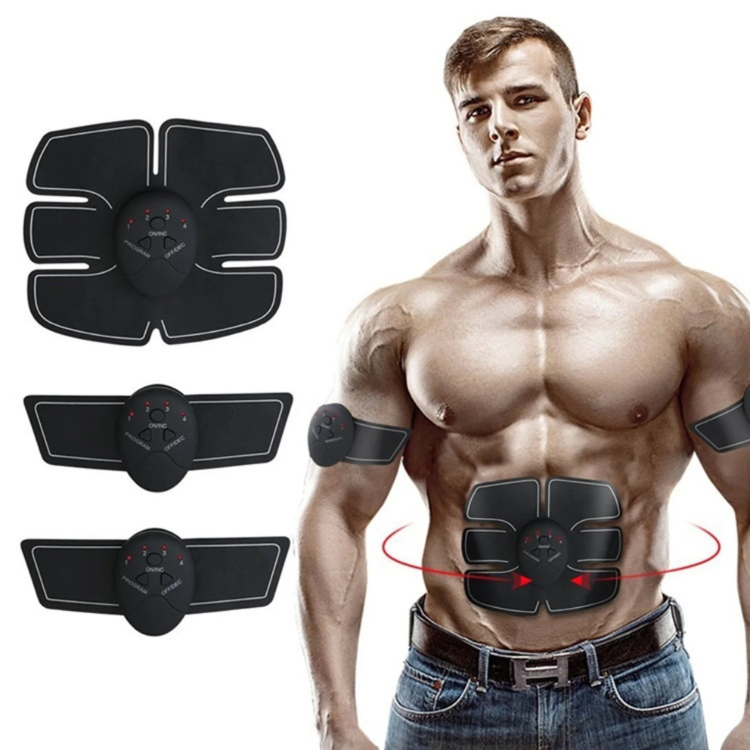 FitPulse™ | Elektrisk EMS-kropsopstrammer | Po-træner og få Mave-træner + Arme-træneren GRATIS!