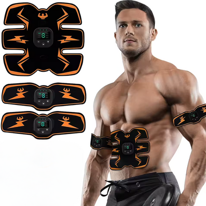 FitPulse™ | Elektrisk EMS-kropsopstrammer | Po-træner og få Mave-træner + Arme-træneren GRATIS!